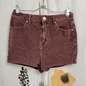 BDG Katie Super High Rise Corduroy Shorts